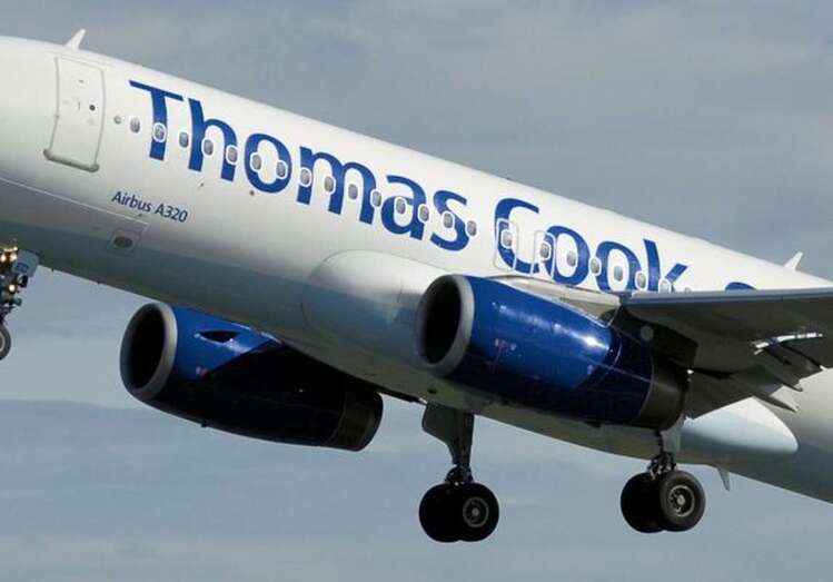 Imagen de archivo de una aeronave de Thomas Cook (Foto TA)