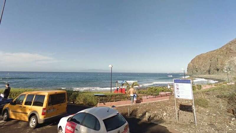 Costa de El Palm-Mar, en Arona (foto Google Maps)