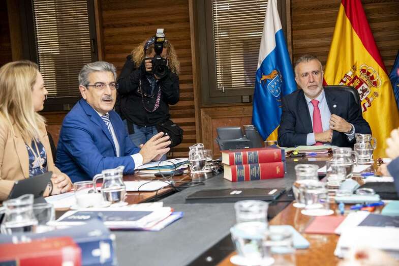 Reunión del Consejo del Gobierno de Canarias (Foto Acfi Press)