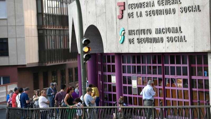 Imagen de archivo de la Tesorería de la Seguridad Social en la capital grancanaria (Foto Canarias7)