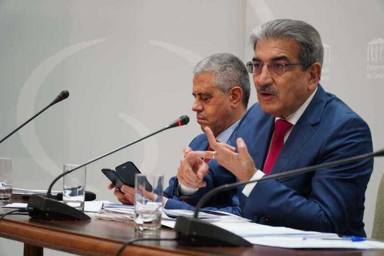 Román Rodríguez, vicepresidente y consejero de Hacienda del Gobierno canario (Foto TA)