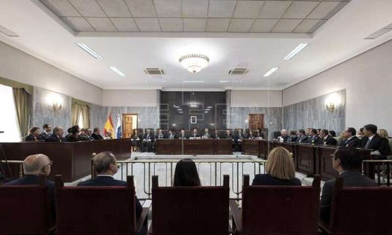 Imagen de archivo de un acto de apertura del Año Judicial en el Tribunal Superior de Justicia de Canarias (Foto Efe / Ángel Medina G.)