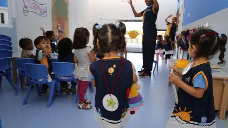 Imagen de una clase en una escuela infantil de la isla de Lanzarote (Foto Canarias7)