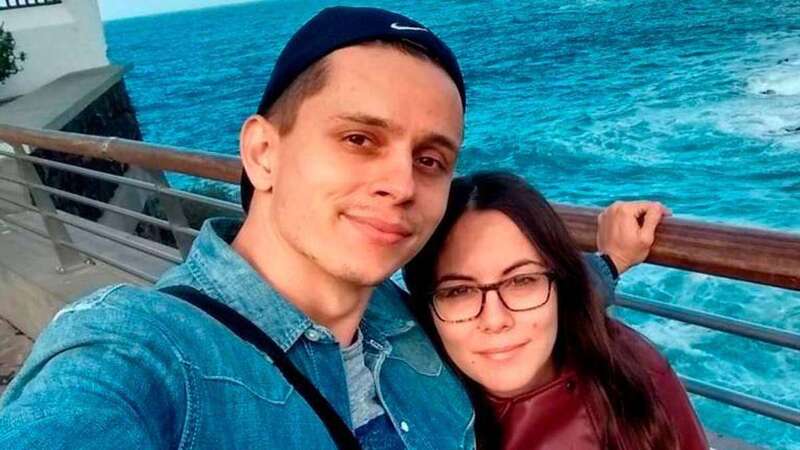 Sara y su novio (Foto TA)