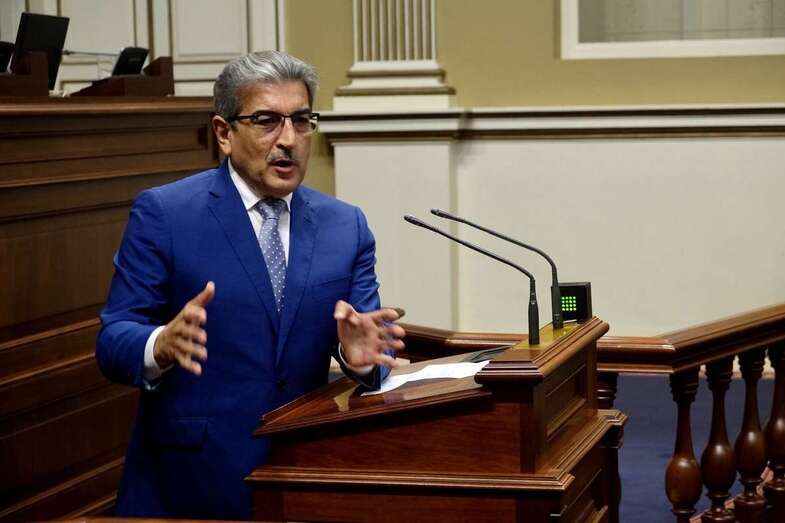 Román Rodríguez, vicepresidente y consejero de Hacienda del Gobierno canario (Foto TA)