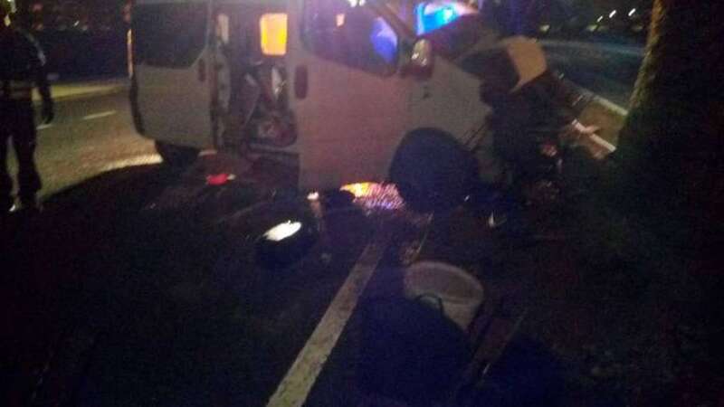 Vehículo siniestrado (Foto TA)