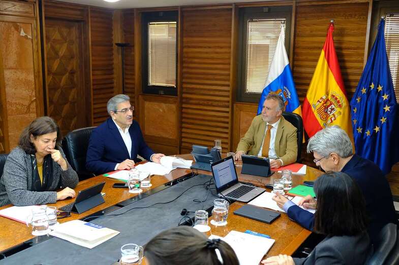 El Consejo de Gobierno mantuvo una reunión este lunes en Las Palmas de Gran Canaria (Foto TA)
