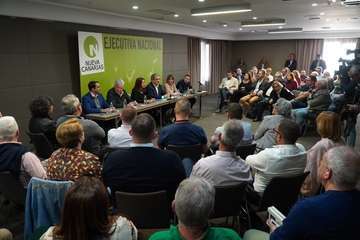 NC votará a favor de la investidura de Sánchez y firmará este viernes el acuerdo con el PSOE (Foto TA)