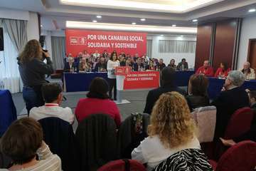 El PSOE de Canarias refrenda por unanimidad la gestión de Ángel Víctor Torres (Foto Acfi Press)