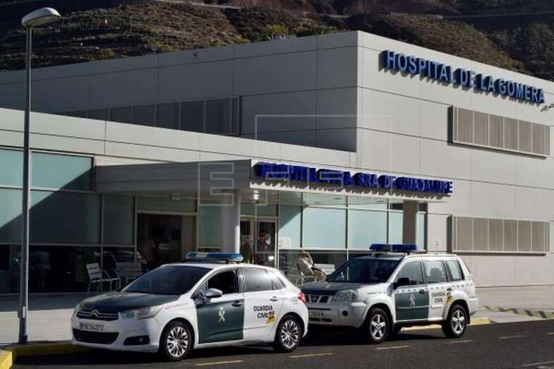 Hospital de La Gomera donde se encuentra hospitalizado (Foto EFE / Violeta Mesa)