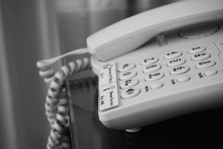 Imagen de archivo de un teléfono (Foto TA)