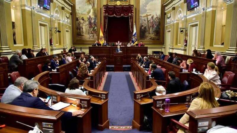 Imagen del archivo del Parlamento de Canarias (Foto TA)