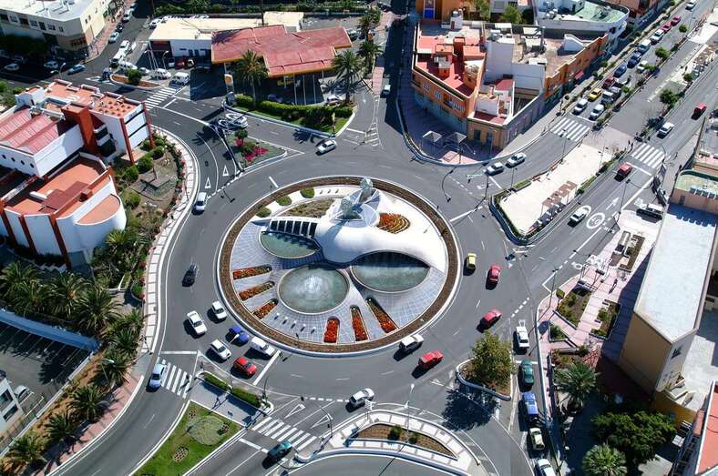 Vista aérea de la Fuente de Daora (Foto TA)