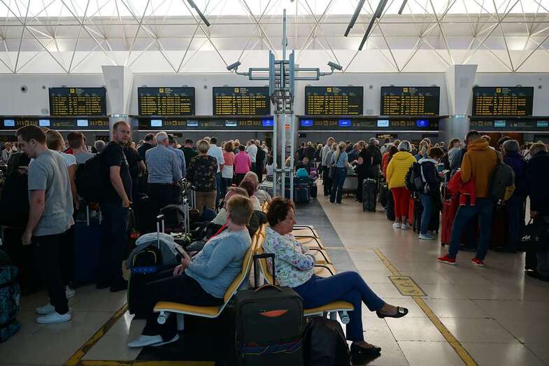 Aeropuerto canario (Foto TA)