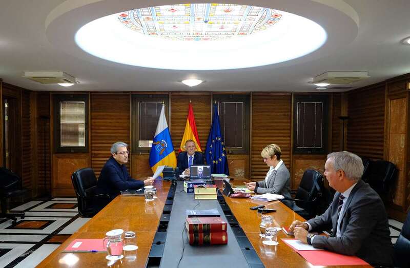 Reunión del Ejecutivo canario (Foto TA)