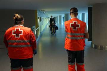 Controles de temperatura en el Aeropuerto de Gran Canaria (Foto Acfi Press)