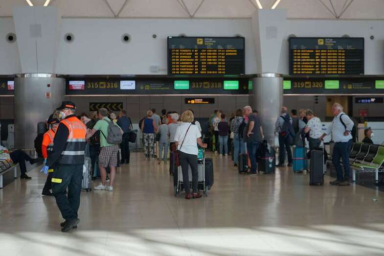 Instalaciones del Aeropuerto de Gran Canaria (Foto Acfi Press)
