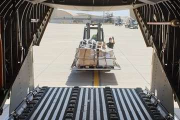 Llega a Canarias un avión militar con equipos de protección para sanitarios (Foto TA)