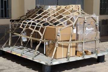 Llega a Canarias un avión militar con equipos de protección para sanitarios (Foto TA)