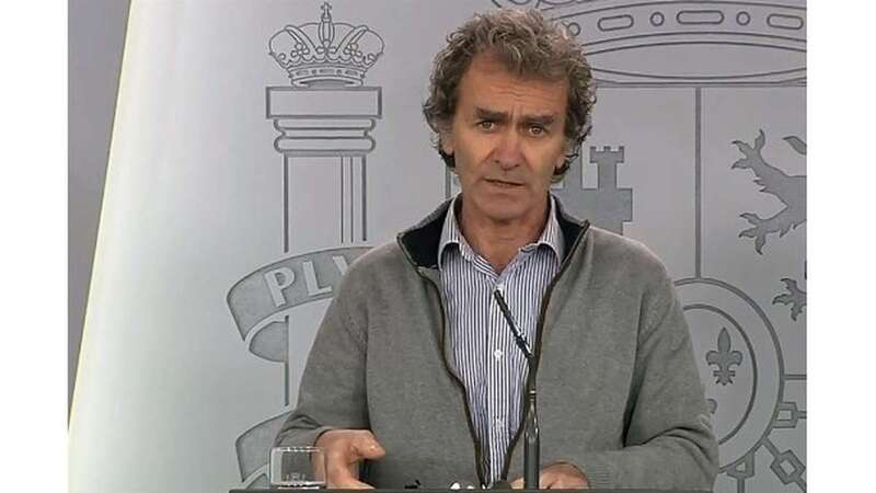 Fernando Simón durante la rueda de prensa de este 29 de marzo (Foto TA)