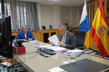  El G4 canario forma un frente común con el Ejecutivo regional para pedir un plan específico para las Islas (Foto TA)