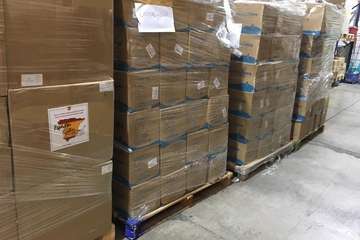 Sanidad reparte el material de protección ante el COVID-29 entre los centros sanitarios de Canarias (Foto TA)