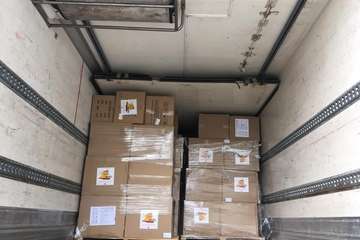 Sanidad reparte el material de protección ante el COVID-29 entre los centros sanitarios de Canarias (Foto TA)