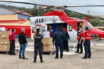  Sanidad reparte con el GES material sanitario a todas las islas (Foto TA)