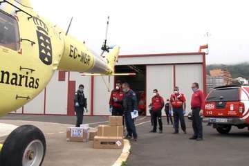  Sanidad reparte con el GES material sanitario a todas las islas (Foto TA)