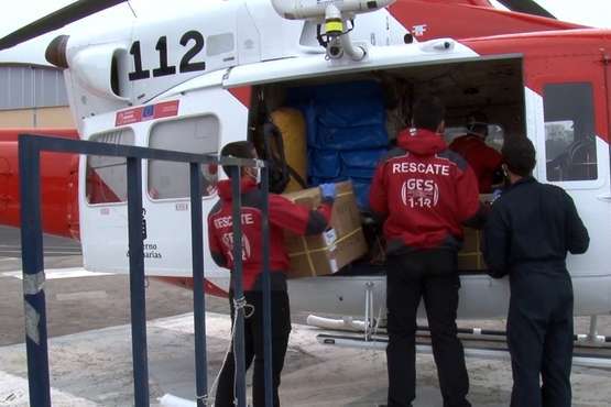  Sanidad reparte con el GES material sanitario a todas las islas (Foto TA)