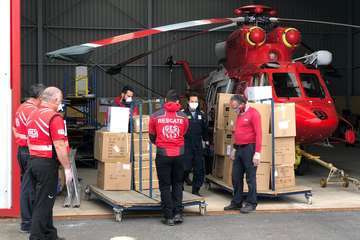  Sanidad reparte con el GES material sanitario a todas las islas (Foto TA)