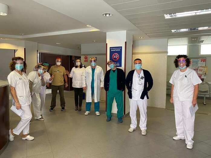 Personal de un centro sanitario canario (Foto TA)