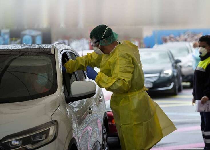 Test a un conductor (Foto TA)