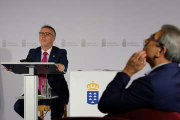 El presidente canario convoca a un pacto por la reconstrucción económica (Foto TA)