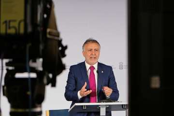 El presidente canario convoca a un pacto por la reconstrucción económica (Foto TA)