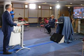 El presidente canario convoca a un pacto por la reconstrucción económica (Foto TA)