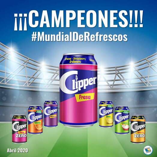 El Clipper de fresa, campeón mundial de refrescos (Foto TA)