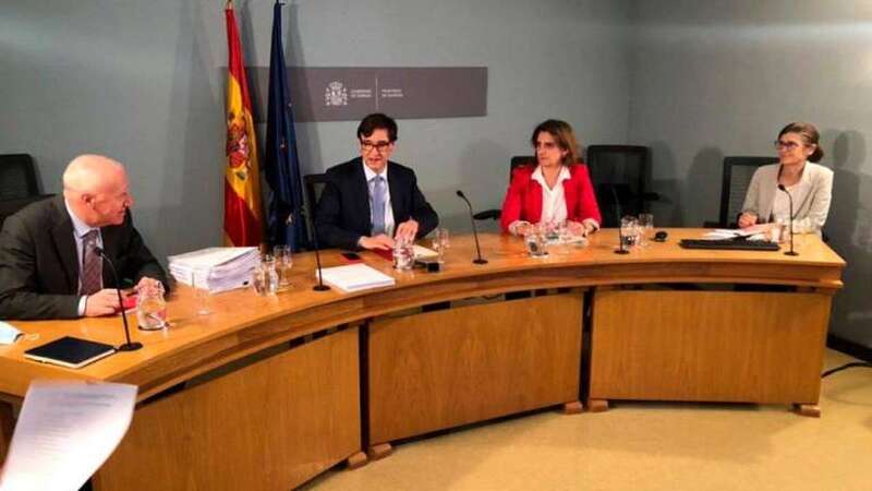 Imagen de la celebración del Consejo Interterritorial del Sistema Nacional de Salud (Foto TA)