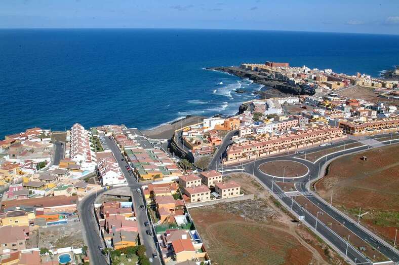 Imagen de la costa de Telde (Foto TA)