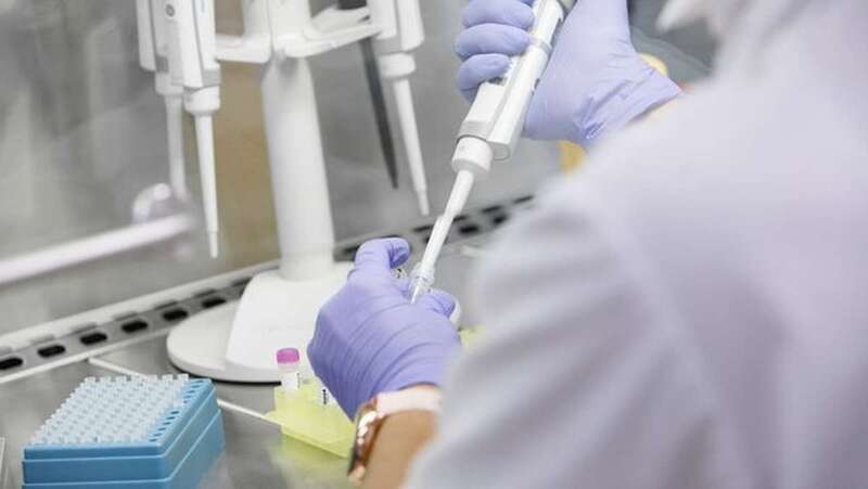 Análisis para diagnosticar un posible caso de coronavirus (Foto TA)