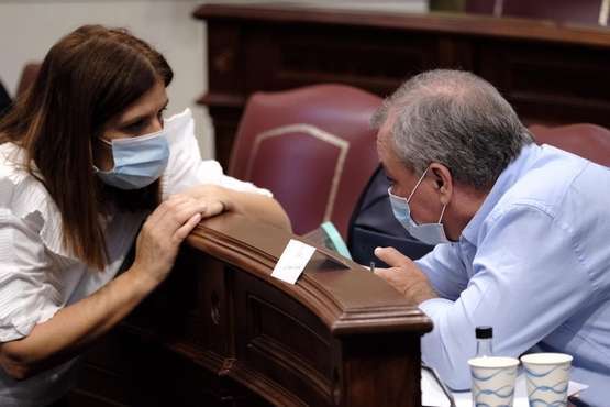 Carmen Hernández hace un llamamiento a la oposición para afrontar desde la unidad el reto social del Covid19 (Foto TA)