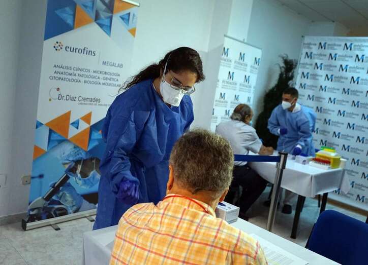 Pruebas de Covid (Foto TA)