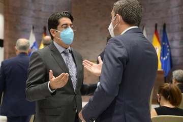 El Gobierno concede el Premio Canarias 2020 a todos los isleños por su responsabilidad durante coronavirus (Foto Acfi Press)