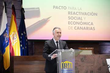 Canarias aprueba el Pacto para la Reactivación por el coronavirus con amplio apoyo político (Foto TA)
