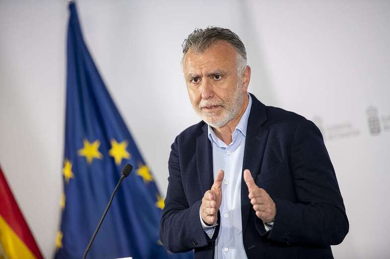 Ángel Víctor Torres, presidente de Canarias (Foto TA)