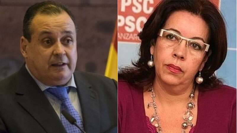 Blas Trujillo y Manuela de Armas (Foto CanariasAhora)