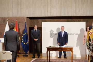  Toma de posesión de los nuevos consejeros de Sanidad y Educación (Foto Acfi Press)
