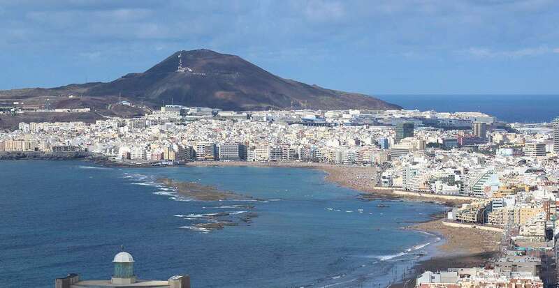 Playa de Las Canteras en la capital grancanaria (Foto Multimedia)