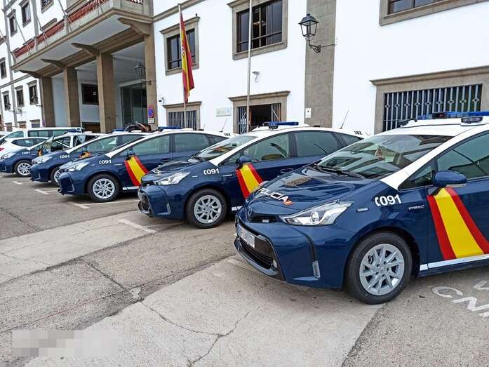 Los nuevos coche patrullas (Foto TA)