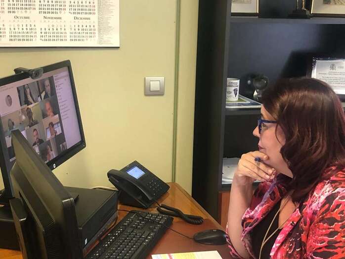 Manuela Armas, consejera de Educación (Foto TA)